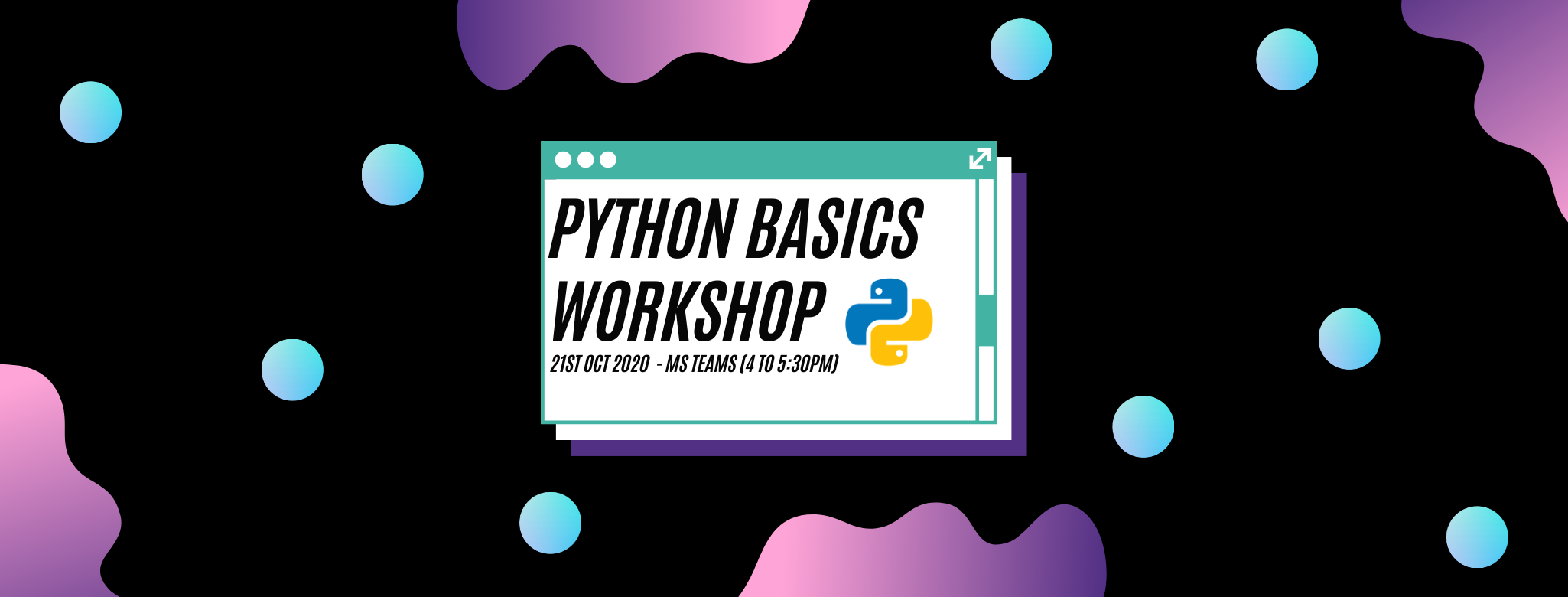Python 1.0 Workshop Header