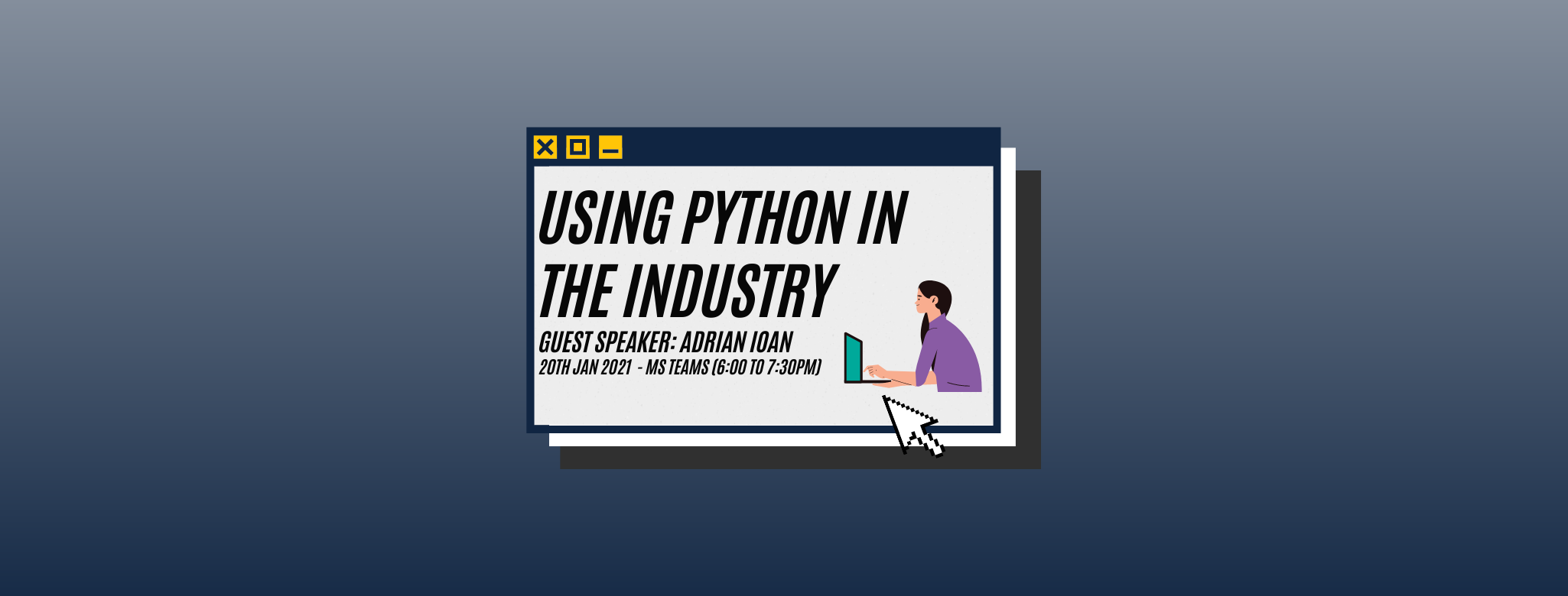 Python in Industry Workshop Header