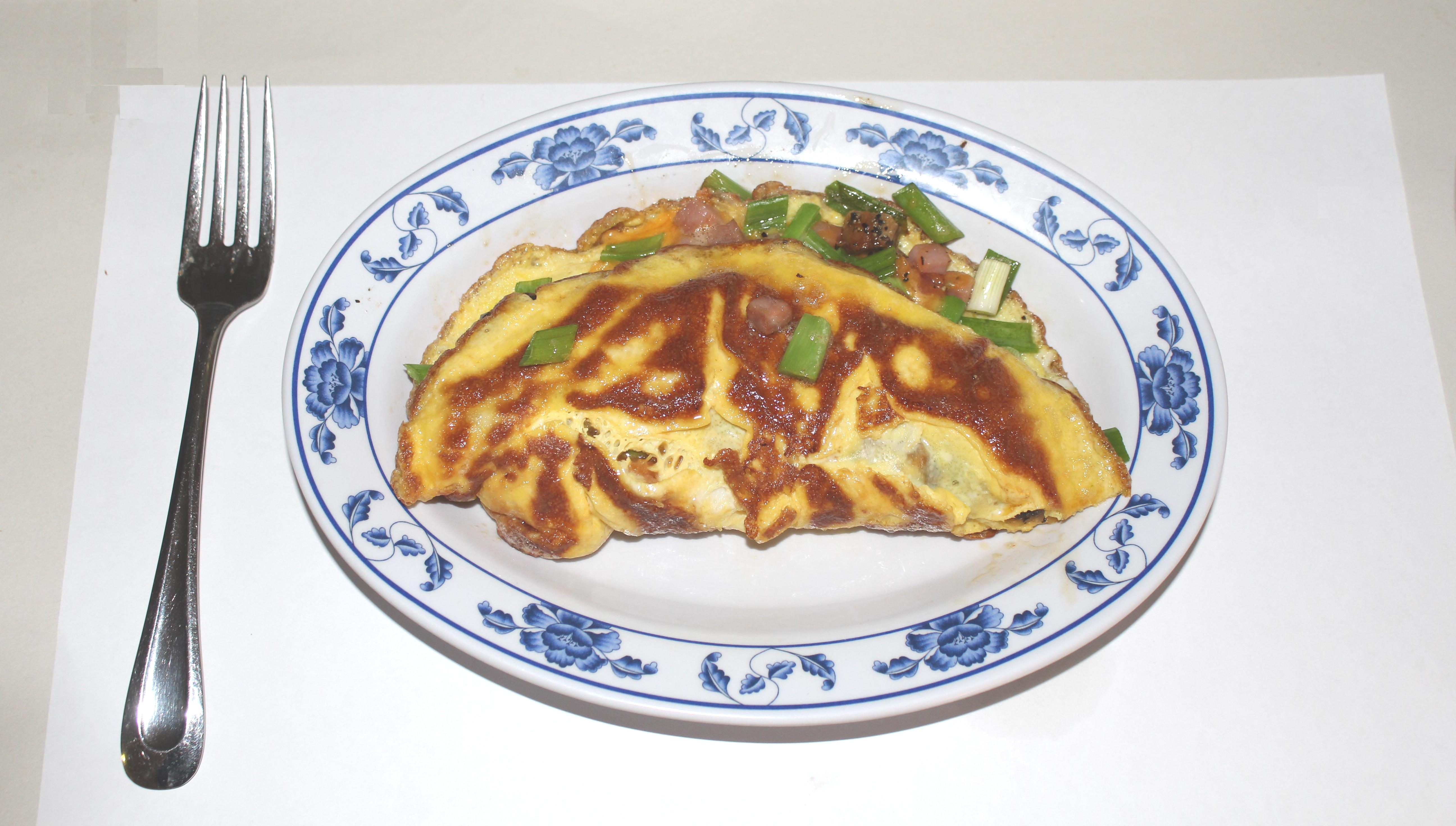 Picture of an omelette.